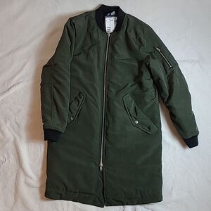 Divided Long Bomber Jacket